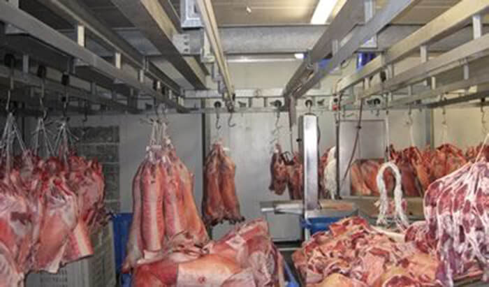 Kho lạnh bảo quản thực phẩm thịt lợn nhập khẩu
